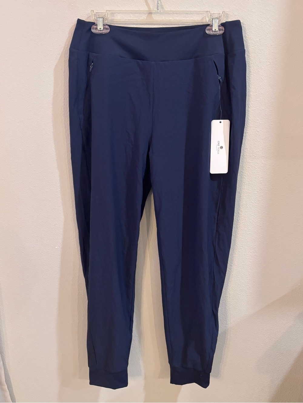 CRZ YOGA Blue Casual Jogger Lined, Women’s Large